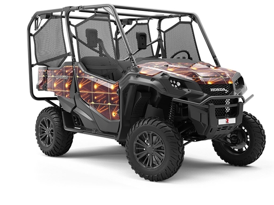 Retro Universe Science Fiction Utility Vehicle Vinyl Wrap