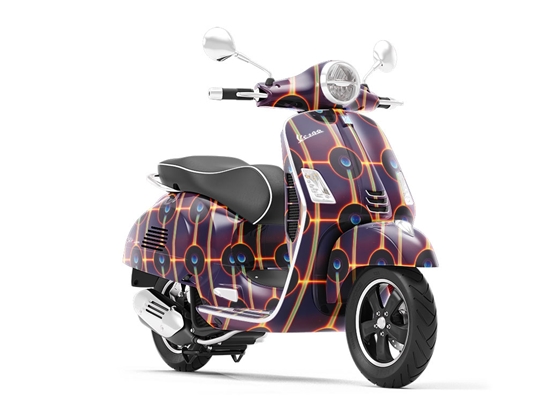 Telescopic Aim Science Fiction Vespa Scooter Wrap Film