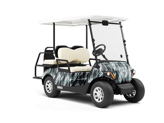 Twilight Nightmare Science Fiction Wrapped Golf Cart