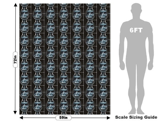 Warped Time Science Fiction Vehicle Wrap Scale