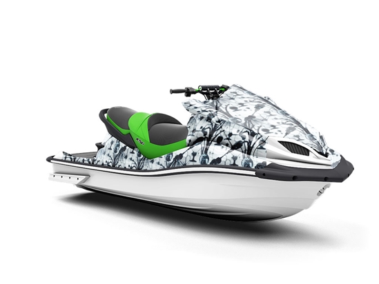 Wire Flowers Science Fiction Jet Ski Vinyl Customized Wrap