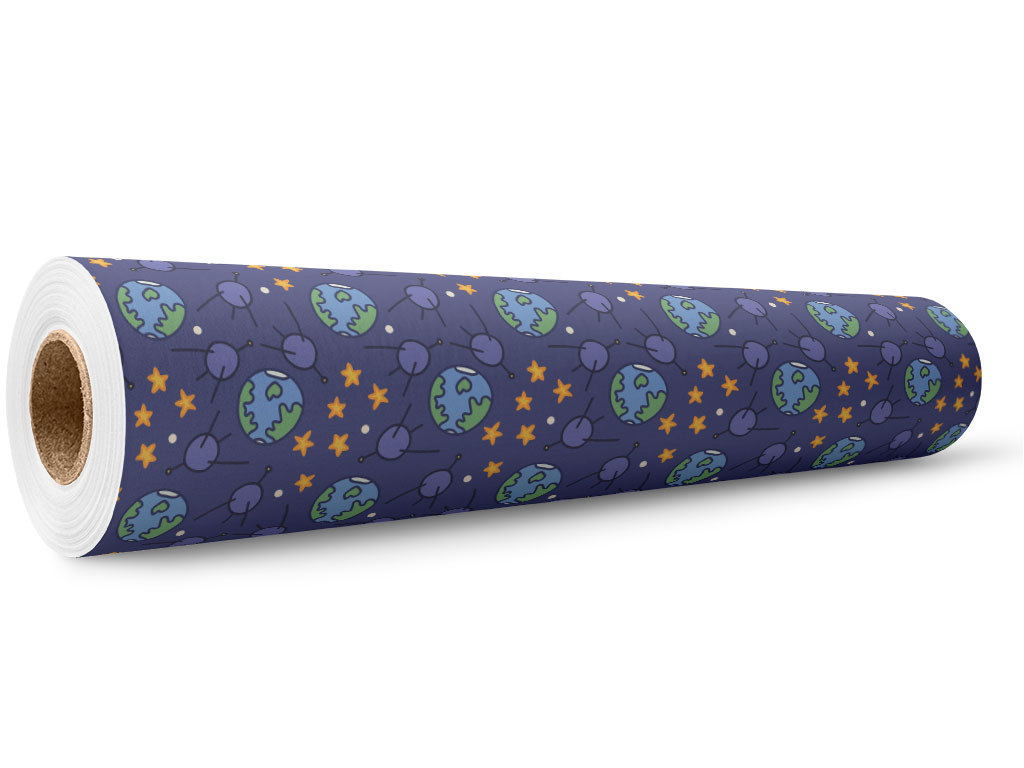 Off Planet Science Fiction Wrap Film Wholesale Roll