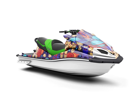 The Arrival Science Fiction Jet Ski Vinyl Customized Wrap