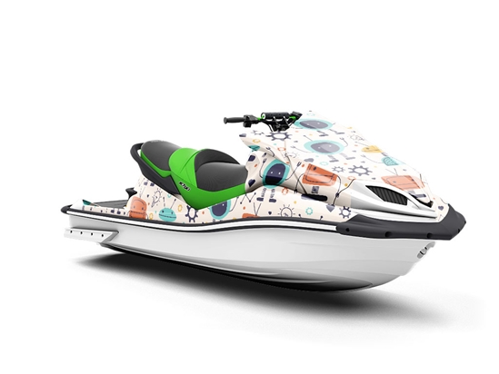 Pet TV Science Fiction Jet Ski Vinyl Customized Wrap