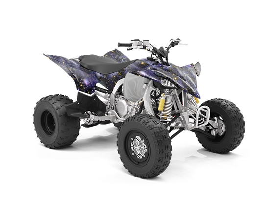 Blue Blaze Science Fiction ATV Wrapping Vinyl