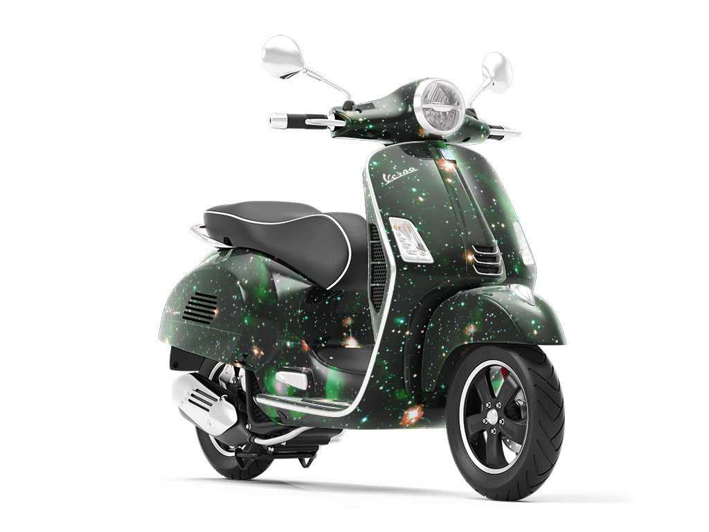 Emerald Seas Science Fiction Vespa Scooter Wrap Film