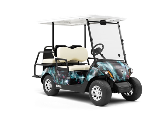 Falling Swiftly Science Fiction Wrapped Golf Cart