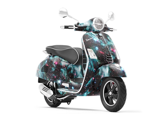 Falling Swiftly Science Fiction Vespa Scooter Wrap Film