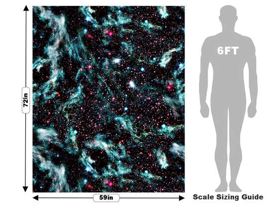 Falling Swiftly Science Fiction Vehicle Wrap Scale