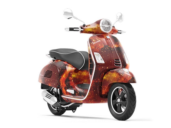 Fire Land Science Fiction Vespa Scooter Wrap Film