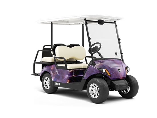 Galaxy Lord Science Fiction Wrapped Golf Cart