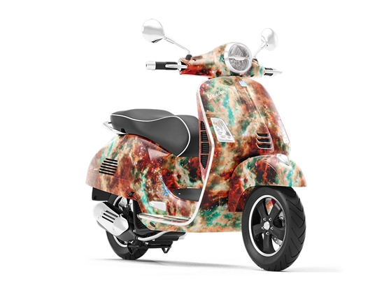 Iris Eye Science Fiction Vespa Scooter Wrap Film