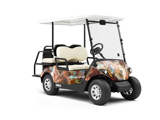 Iris Neb Science Fiction Wrapped Golf Cart