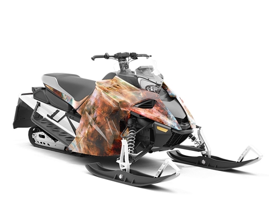 Iris Neb Science Fiction Custom Wrapped Snowmobile