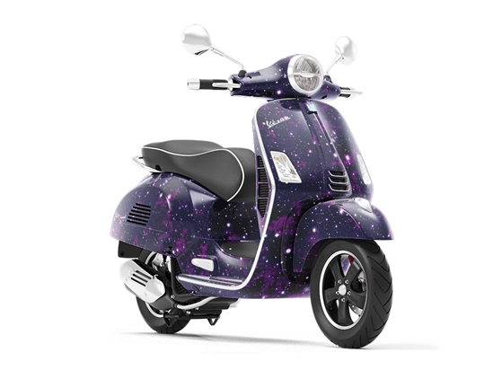 Its Purps Science Fiction Vespa Scooter Wrap Film