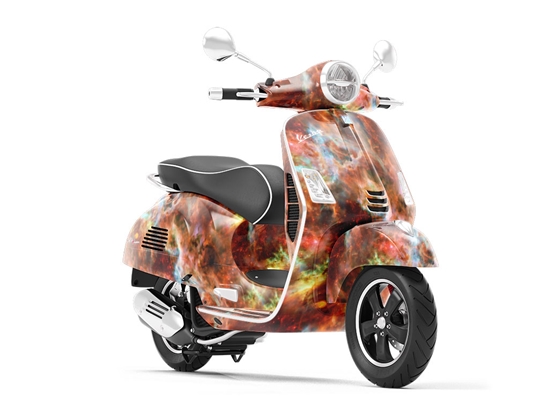 Lounging Lioness Science Fiction Vespa Scooter Wrap Film