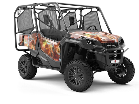 Lounging Lioness Science Fiction Utility Vehicle Vinyl Wrap