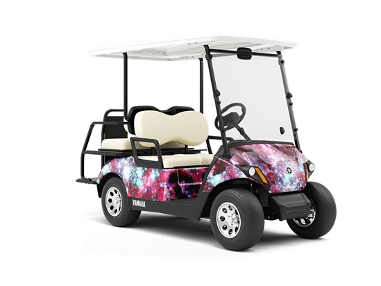 Magical Universe Science Fiction Wrapped Golf Cart