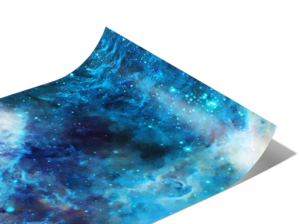 Nebula Sapphire Science Fiction Vinyl Wraps