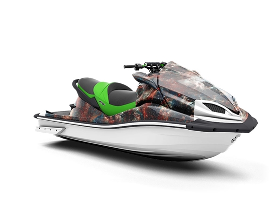 Pearl Nebula Science Fiction Jet Ski Vinyl Customized Wrap