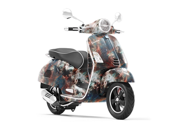 Pearl Nebula Science Fiction Vespa Scooter Wrap Film