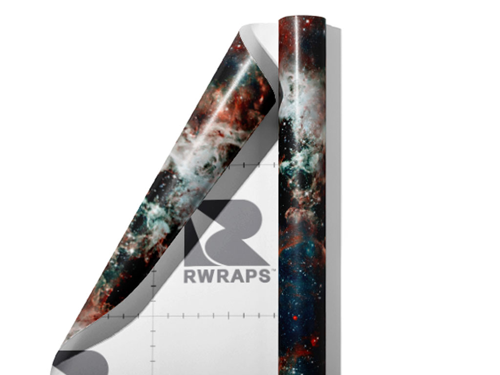 Pearl Nebula Science Fiction Wrap Film Sheets