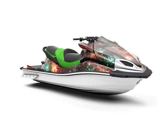 Red Eyes Science Fiction Jet Ski Vinyl Customized Wrap