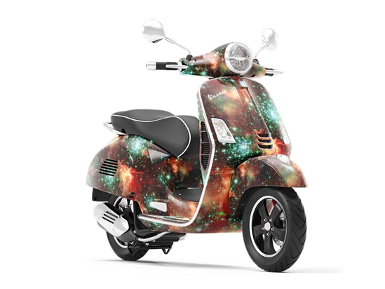 Red Eyes Science Fiction Vespa Scooter Wrap Film