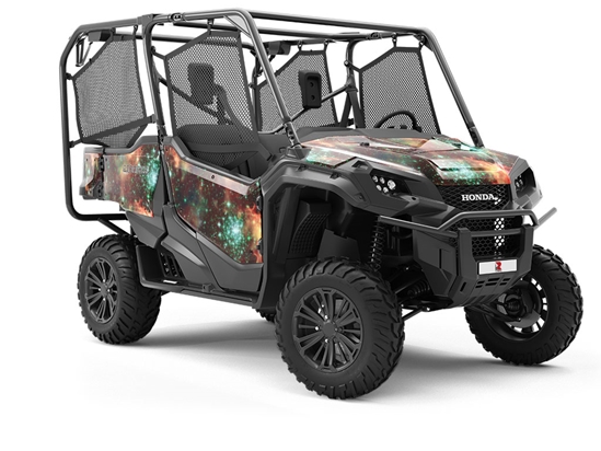 Red Eyes Science Fiction Utility Vehicle Vinyl Wrap