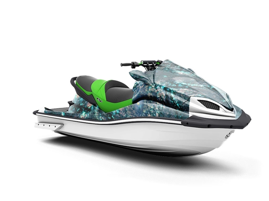 Sea Swirl Science Fiction Jet Ski Vinyl Customized Wrap