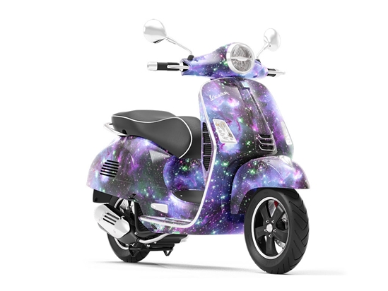 Sky Nebs Science Fiction Vespa Scooter Wrap Film