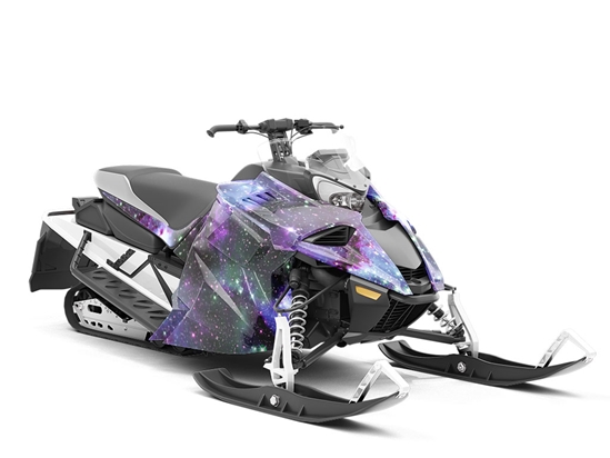 Sky Nebs Science Fiction Custom Wrapped Snowmobile