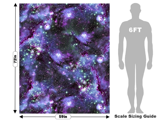 Sky Nebs Science Fiction Vehicle Wrap Scale