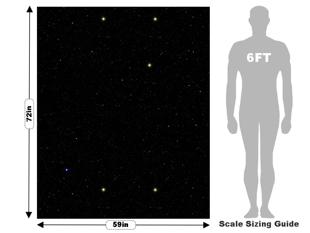 Sky Patch Science Fiction Vehicle Wrap Scale