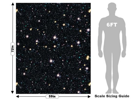 Star Gazer Science Fiction Vehicle Wrap Scale