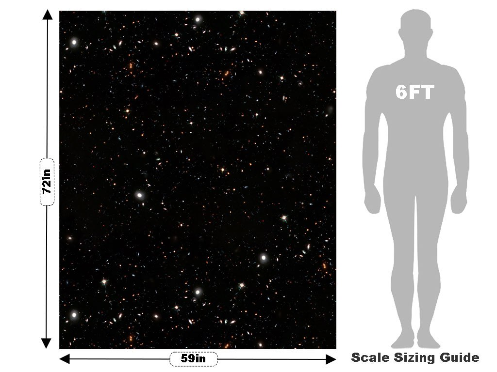 Starfield Dark Science Fiction Vehicle Wrap Scale