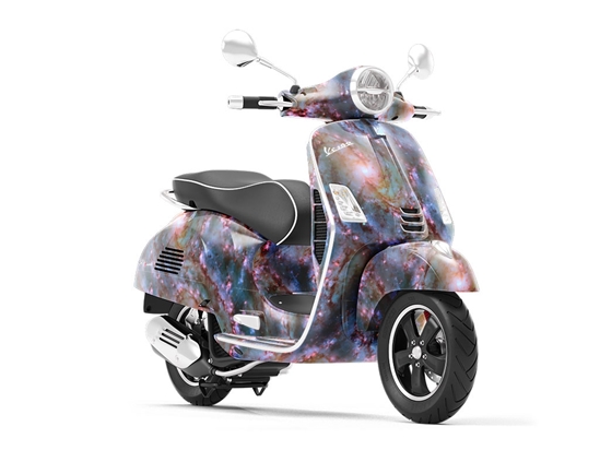 Swirl Twirl Science Fiction Vespa Scooter Wrap Film