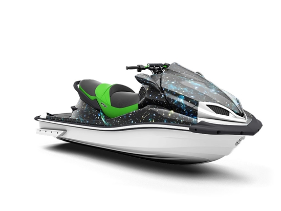 Teal Sea Science Fiction Jet Ski Vinyl Customized Wrap