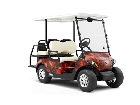 Tiger Eye Science Fiction Wrapped Golf Cart