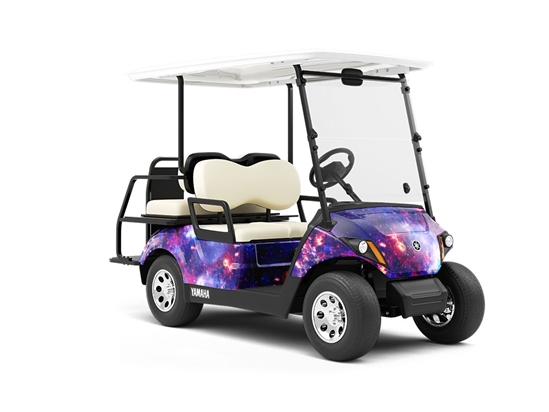 Warp Speed Science Fiction Wrapped Golf Cart