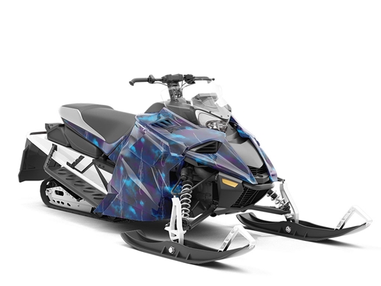 Choppy Skies Sky Custom Wrapped Snowmobile