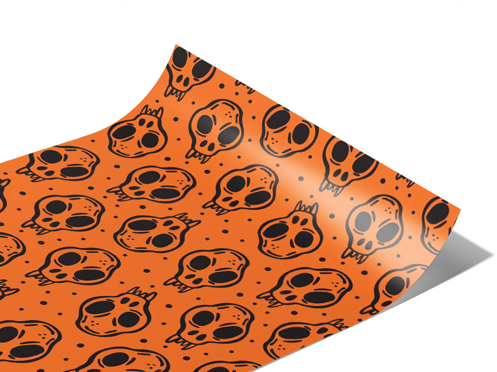 Werewolf Skull Spooky Fun Vinyl Wraps