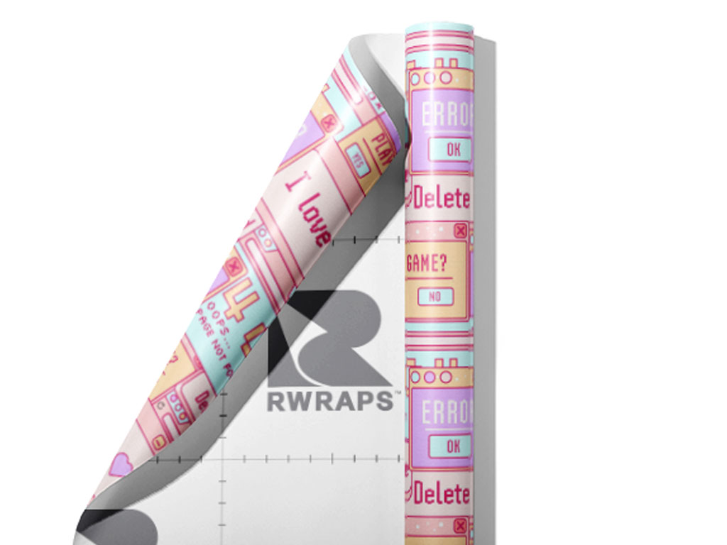 Rwraps™ Pastel Pop-Ups Sticker Bomb Vinyl Wrap