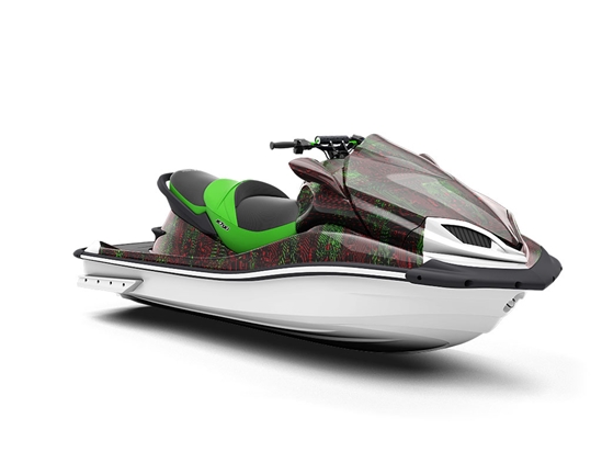 Contrasting Connections Technology Jet Ski Vinyl Customized Wrap