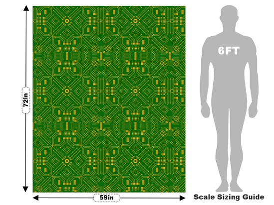 Large Clover Technology Vehicle Wrap Scale