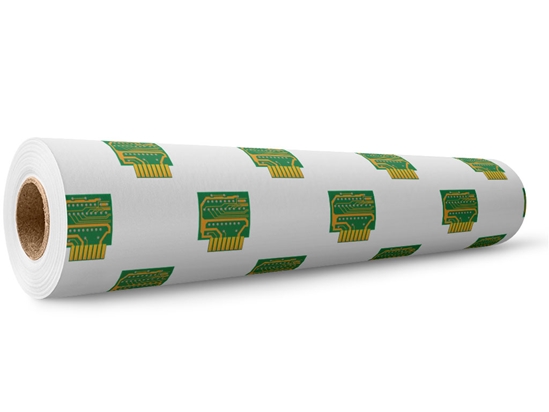 Missing Motherboard Technology Wrap Film Wholesale Roll