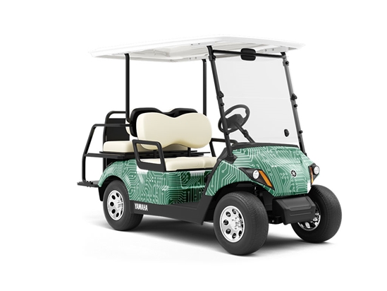 Missing Pieces Technology Wrapped Golf Cart