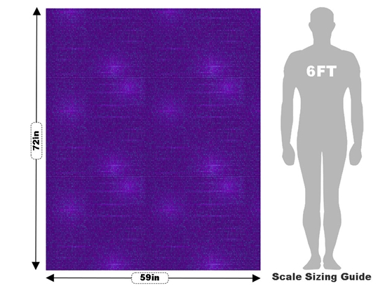 Purple Matrix Technology Vehicle Wrap Scale