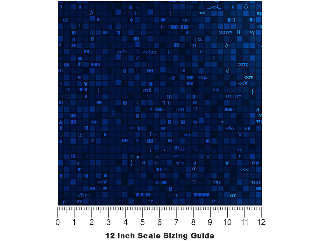 The Air Technology Vinyl Film Pattern Size 12 inch Scale