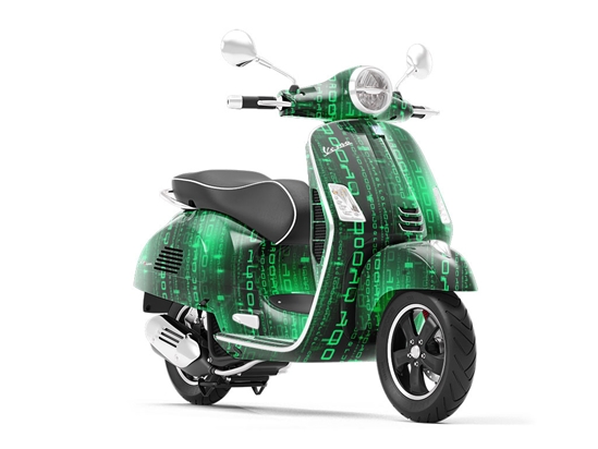 Zoom In Technology Vespa Scooter Wrap Film